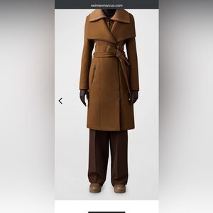 Mackage Nori Camel Wool Coat (XS)